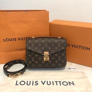 Guaranteed Authentic Louis Vuitton Pouchette Metis